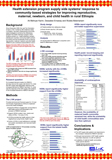 Thumbnail image of the Impact of Community Based Primary Health Care Program in Ethiopia poster.