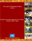 Thumbnail image of the Baseline Household Health Survey Report cover.