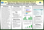 Thumbnail image of the Impact of Voluntary Community Health Workers on Reproductive, Maternal & Child Health in Ethiopia poster.