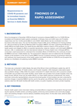  Thumbnail cover image of the report - Responsiveness to COVID-19 pandemic and its Immediate Impacts on Essential RMNCH Services in Addis Ababa